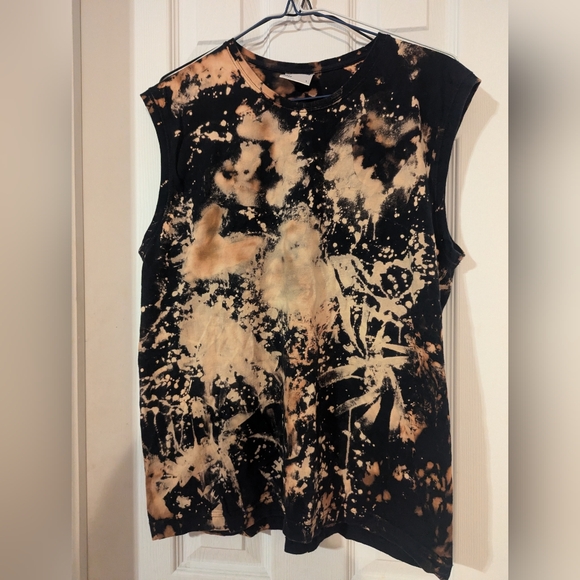 Distressed Bleached Tank - Picture 1 of 2